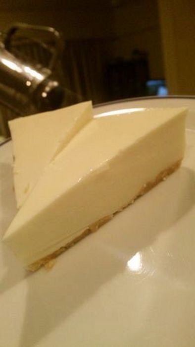 レモネード豆腐ケーキの写真