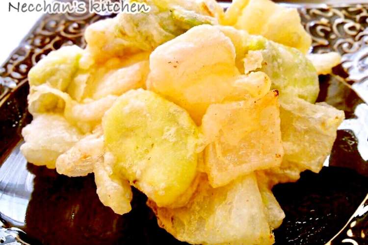 そら豆と新玉ねぎのかき揚げ レシピ 作り方 By ねっちゃんっ クックパッド 簡単おいしいみんなのレシピが352万品