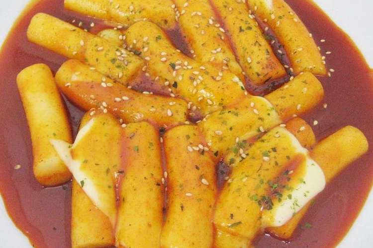 とろけるチーズ トッポキ の作り方 レシピ 作り方 By 韓国食材 株 ナリタ クックパッド 簡単おいしいみんなのレシピが352万品