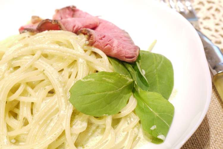 ランチに ルッコラクリームパスタ レシピ 作り方 By るるおか クックパッド 簡単おいしいみんなのレシピが357万品