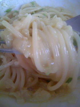 牛乳がなくても!うまい棒のクリームパスタ