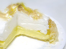 レモンカスタードのメレンゲパイの画像