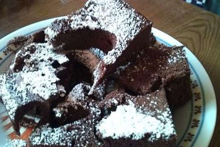 レンジで2分 簡単チョコケーキ レシピ 作り方 By Anoykun クックパッド 簡単おいしいみんなのレシピが349万品