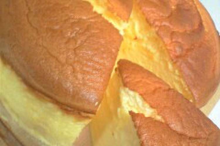 プロセスチーズで簡単 スフレチーズケーキ レシピ 作り方 By Nousagi クックパッド