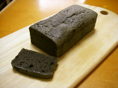 黒ゴマケーキの写真