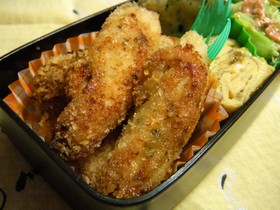 トースターで☆スティックチキンカツ