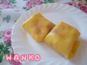 ♡破れない♪もっちもち豆乳クレープ生地♡