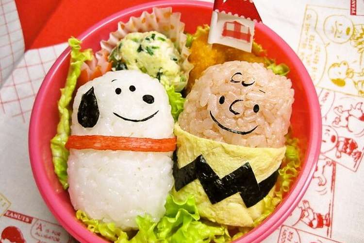 キャラ弁 俵ｄｅスヌーピー レシピ 作り方 By Namimocchi クックパッド