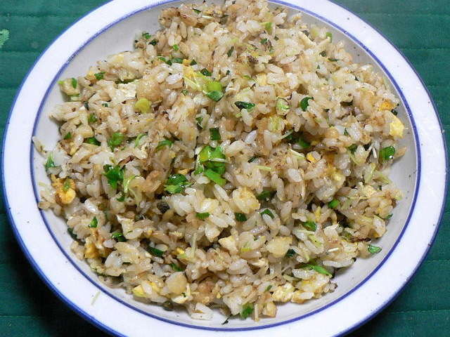 ちりめん山椒入り和風炒飯 レシピ 作り方 By Dr仁平 クックパッド