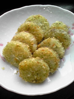 長芋のカリカリ焼き☆青のり風味