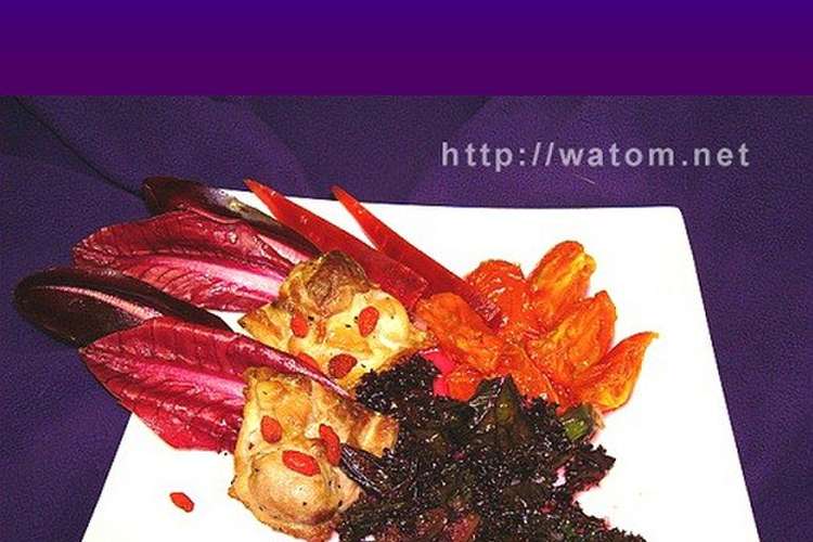 赤い野菜のイタリアン前菜 レシピ 作り方 By ワトム１号 クックパッド