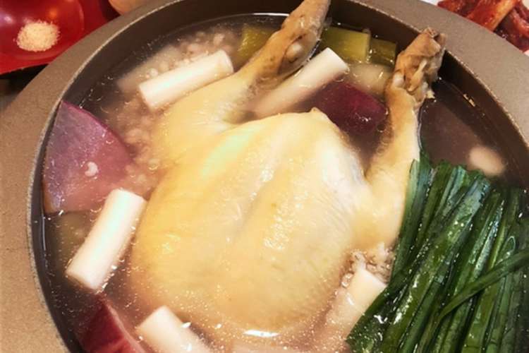 レシピ タッカンマリ タッカンマリ 韓国の鶏の水炊き