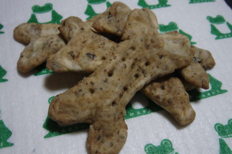 犬用クッキー レバー味 ｴ レシピ 作り方 By るーにゃんmama クックパッド