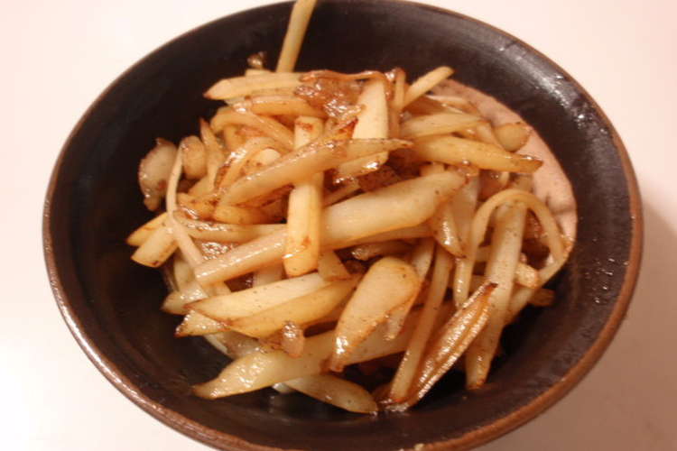 ジャガイモの牛脂炒め レシピ 作り方 By Mugimesi22 クックパッド