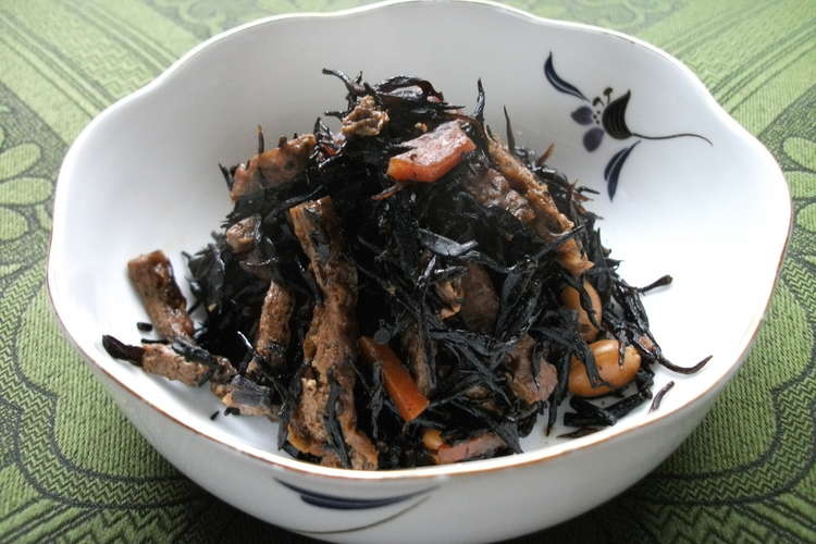 海の野菜ひじきの煮物 レシピ 作り方 By おやじの台所 クックパッド 簡単おいしいみんなのレシピが364万品