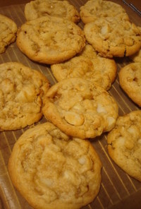 キャラメルマカダミアナッツクッキー