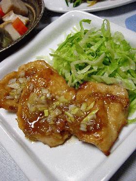鶏胸肉の甘酢煮。