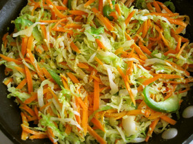 塩もみ野菜