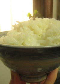 無水鍋でお米を炊こう！！