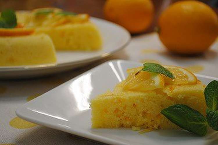 ケーキ レモン ホット ミックス