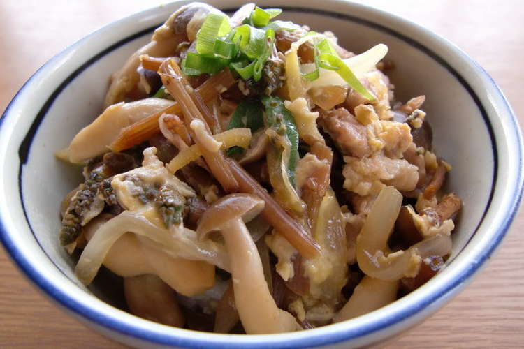 ランチにいかが つくし豚肉の主婦どんぶり レシピ 作り方 By 白雲堂 クックパッド 簡単おいしいみんなのレシピが363万品