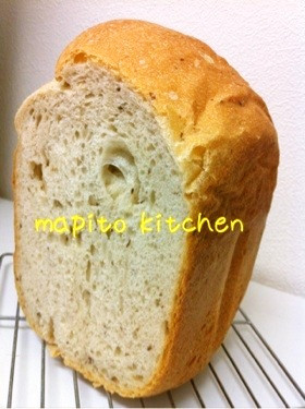 自家製天然酵母☆ＨＢでふわふわ食パンの画像