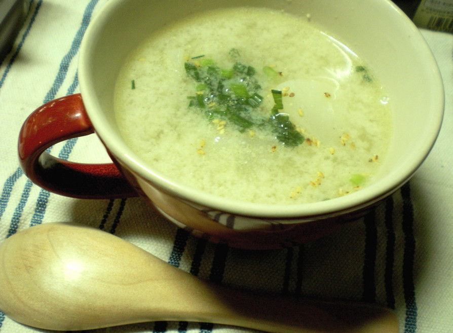 やさしいー＊中華風大根の豆乳スープの画像
