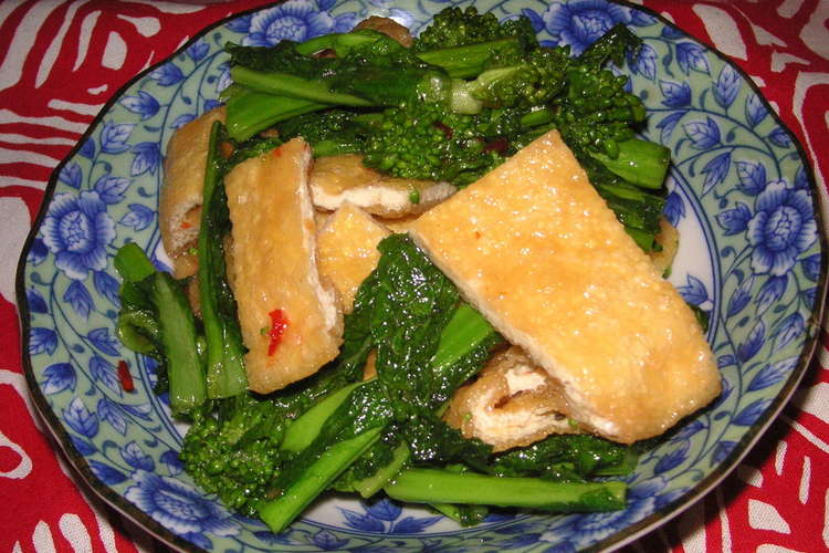 お弁当にも おあげと菜の花サラダ レシピ 作り方 By Jamieolive クックパッド 簡単おいしいみんなのレシピが364万品