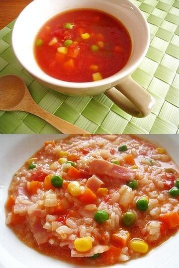 真っ赤な美肌スープの画像