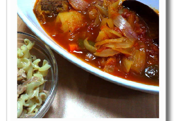 簡単おいしいトマト缶 肉団子野菜スープ レシピ 作り方 By Kaoluna クックパッド 簡単おいしいみんなのレシピが372万品