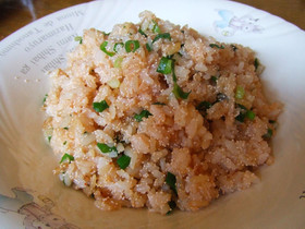 簡単!うますぎる!明太子チャーハン。
