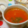 野菜ジュースでにんにくトマトスープ