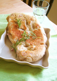 フライパンで焼くハーブパン
