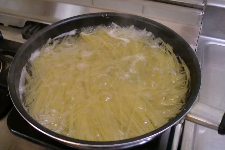 がんばろう日本 省エネ パスタの茹で方 レシピ 作り方 By たまこかあさん クックパッド 簡単おいしいみんなのレシピが350万品