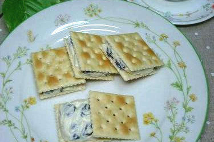 クラッカーでチーズバターサンド レシピ 作り方 By 藍晶石 クックパッド 簡単おいしいみんなのレシピが357万品
