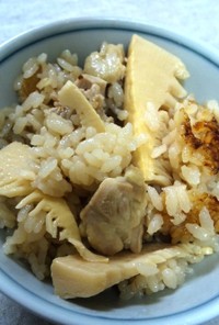 簡単★タケノコと鶏肉の炊き込みご飯