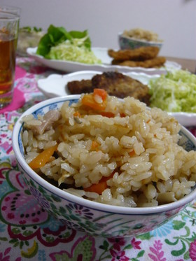 ❁おでんの素でウマウマ炊き込みご飯❁