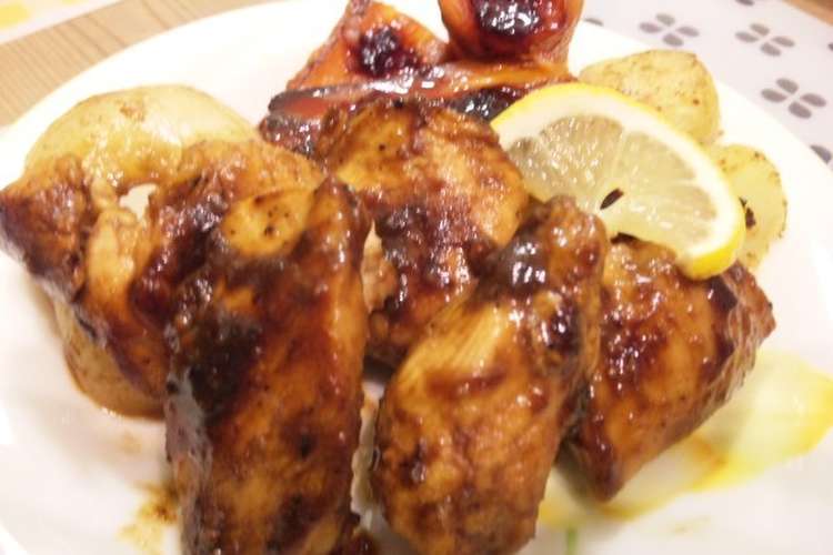鶏胸肉のはちみつレモン醤油焼き レシピ 作り方 By ママのかなこさん クックパッド 簡単おいしいみんなのレシピが360万品