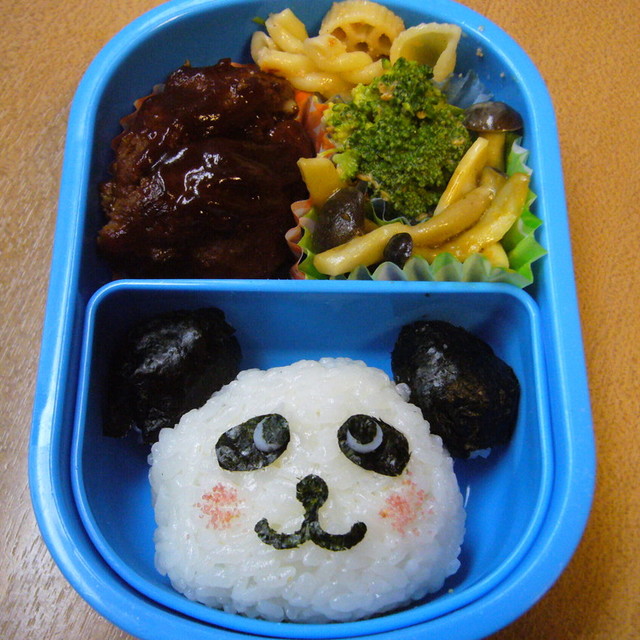 キャラ弁 パンダ弁当 レシピ 作り方 By あさうさぴょん クックパッド