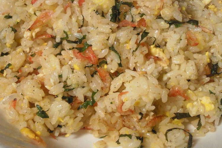 桜えびと大葉のチャーハン レシピ 作り方 By ｍari クックパッド