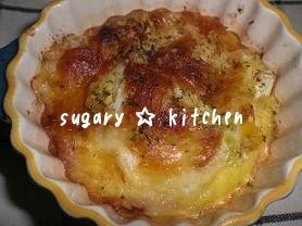 春キャベツとベーコンのキッシュ