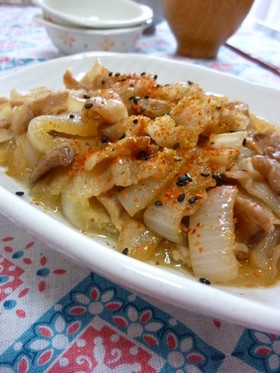 ❁新玉ねぎと豚肉のとろ~り炒め煮❁