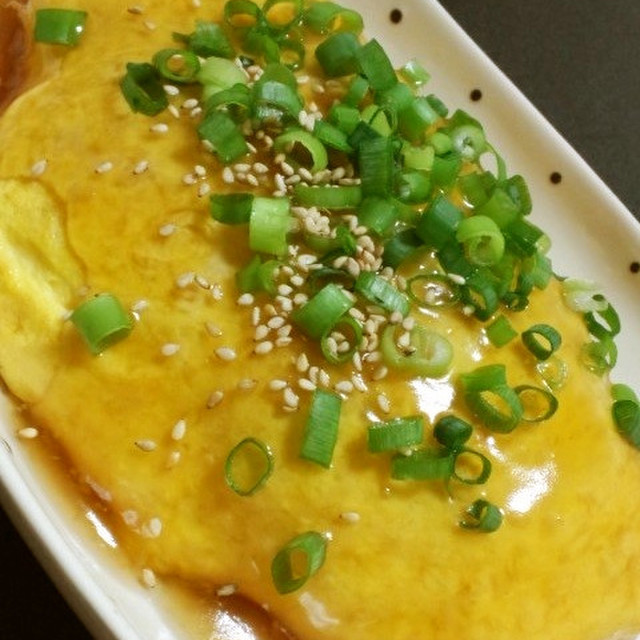 簡単 すぐできる和風あんかけオムライス レシピ 作り方 By Nikotubu クックパッド