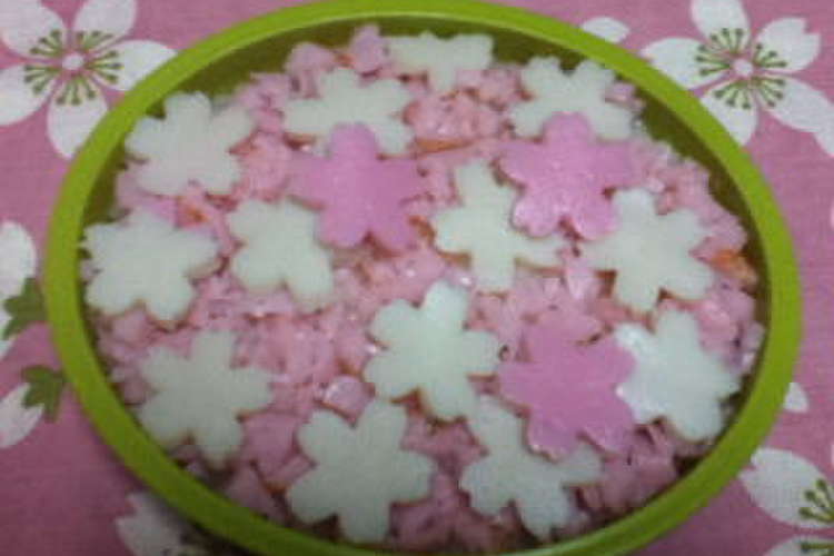桜満開 ただただかまぼこサクラ弁当 レシピ 作り方 By かまぼこママ クックパッド 簡単おいしいみんなのレシピが360万品