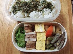 レンコンの挽肉はさみ焼き