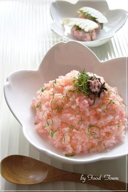 お寿司みたいな❀桜 ごはん♪の画像