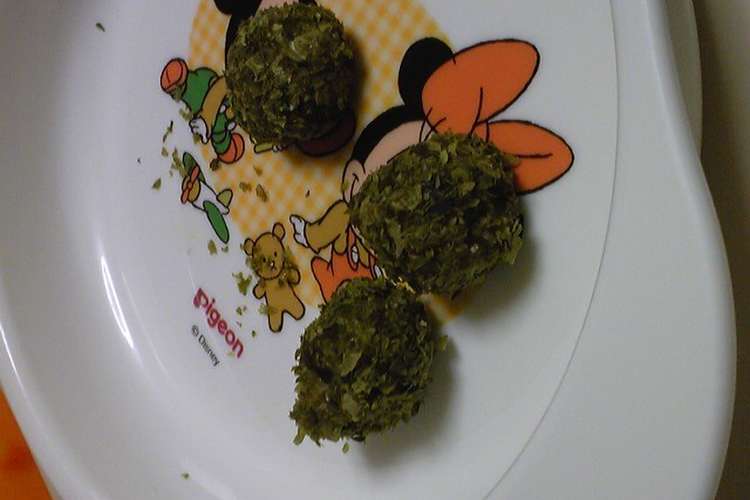 離乳食手づかみ 里芋団子の青海苔まぶし レシピ 作り方 By ねねるぅ クックパッド 簡単おいしいみんなのレシピが358万品