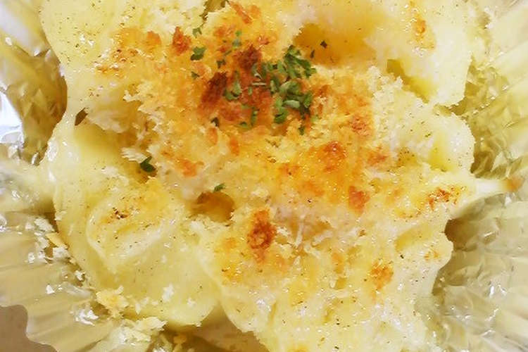 じゃがいものサクサクパン粉焼き レシピ 作り方 By ハナマル クックパッド 簡単おいしいみんなのレシピが360万品