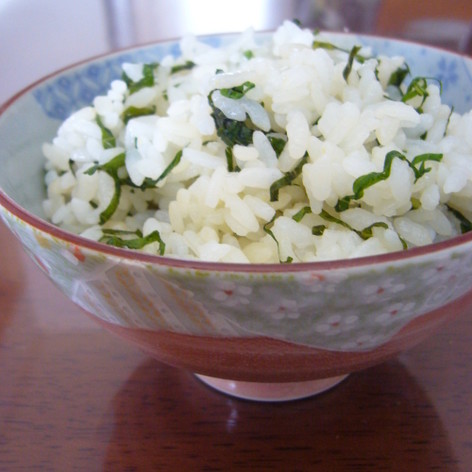 簡単すぎてごめんなさい！青しその混ぜご飯