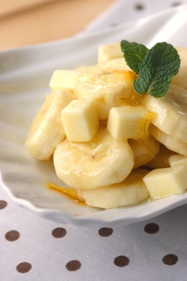 バナナとチーズのマーマレードマリネ☆の画像